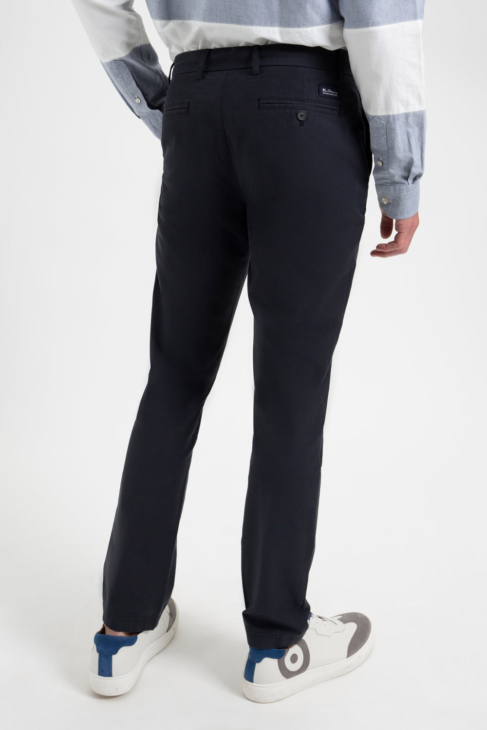 Pantalon Ben Sherman Everyday Slim Fit Chino Noir | MTJ-16466560